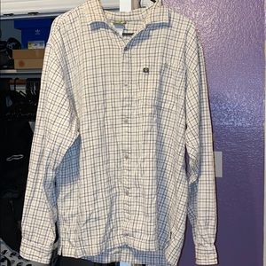 North Face button up long sleeve
